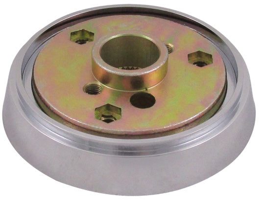 Black 3-hole bolt pattern steering wheel hub kit – 814