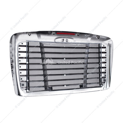 Chrome grille with bug screen for 2008-2017 Freightliner Cascadia, OEM replacement A17-16026-000
