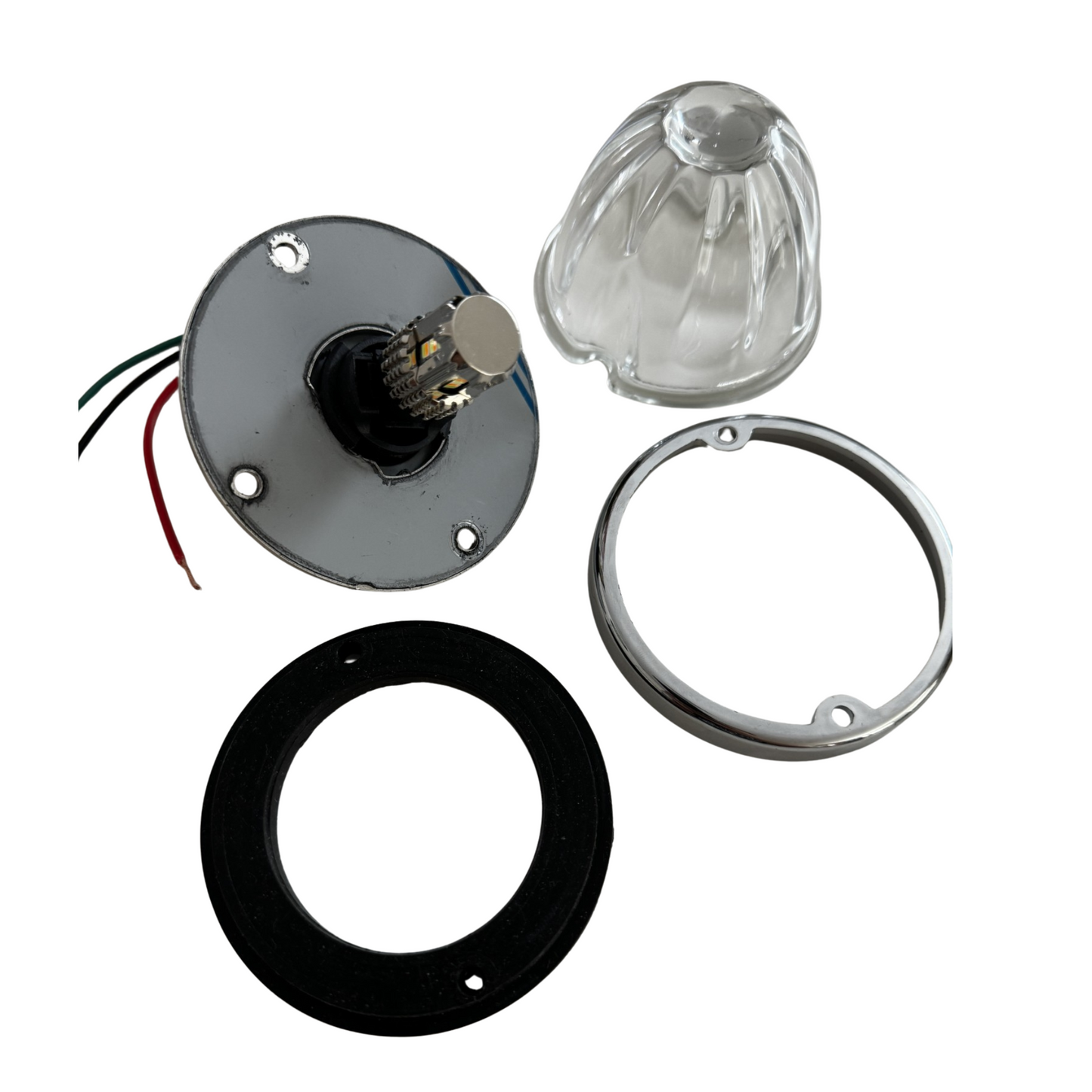 Clear lens watermelon glass kit for 1156 2-wire applications, 2nd Gen