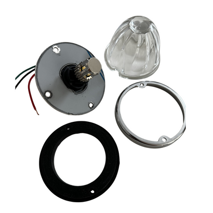 Clear lens watermelon glass kit for 1156 2-wire applications, 2nd Gen