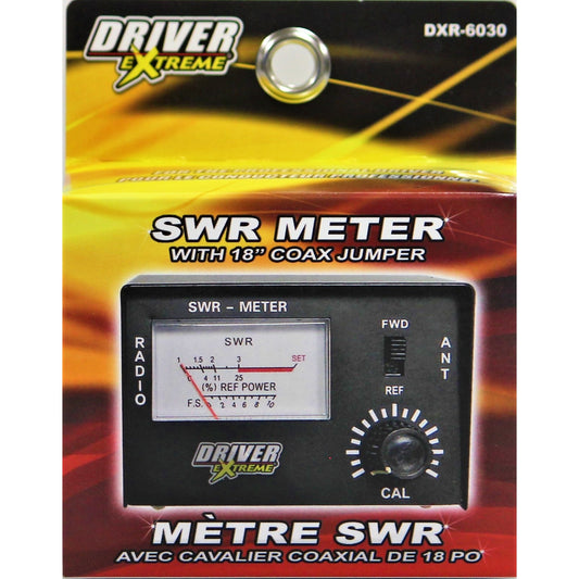 SWR Meter with 18'' Cable  - DRX-6030