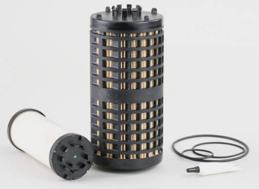 Donaldson P550954 fuel filter kit with 2 filters, 9.34in length, designed for Detroit Diesel engines, A0000904251 compatible