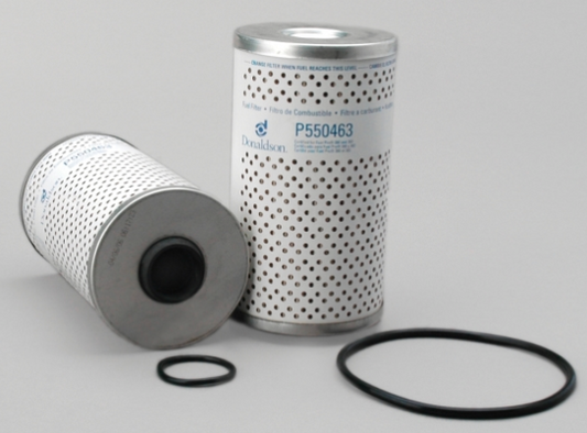Donaldson P550463 fuel filter water separator cartridge, 6.74in long, 3.82in diameter, for Cummins Select engines.