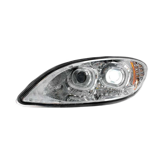 Chrome LED Headlight for 2006-2017 International ProStar Driver Side - 35867