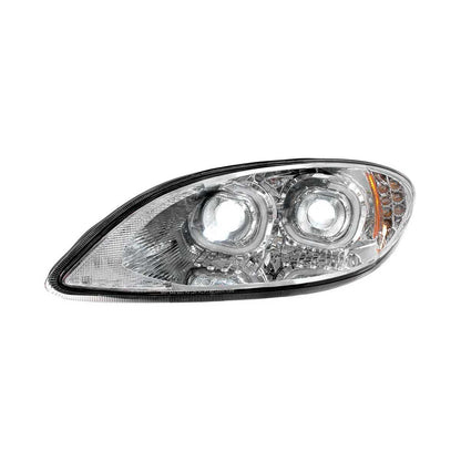 Chrome LED Headlight for 2006-2017 International ProStar Driver Side - 35867