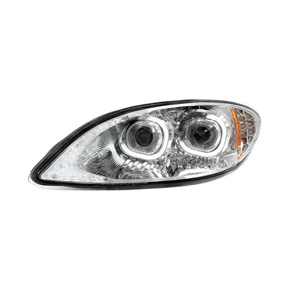 Chrome LED Headlight for 2006-2017 International ProStar Driver Side - 35867