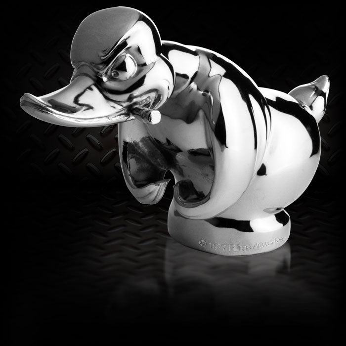 Rubber Duck Hood Ornament Chrome - CR-DUCK