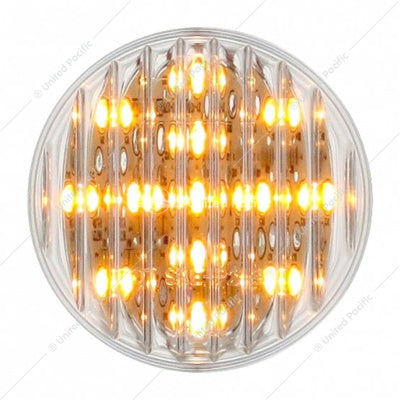gizari-chrome-shop-13-LED-2-1/2-inches-Clearance/Marker-Light-Amber-LED/Clear-38364