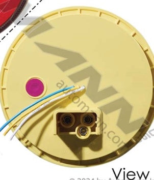 Stop/Turn/Tail Back-Up and Strobe Combo Light - 571.LD40RWA34