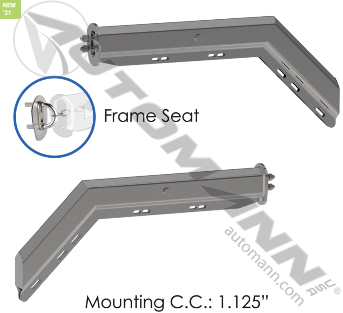 Spring-Loaded Hanger Angled - 562.468SS201FS