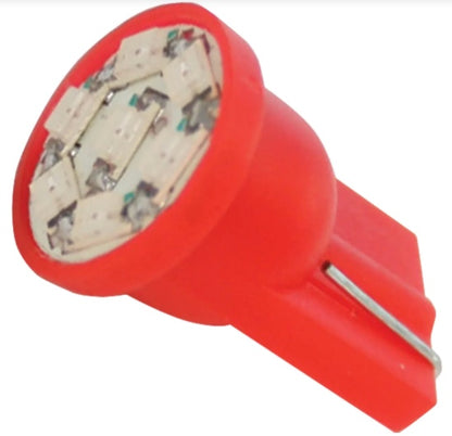 194/168 Dome Type 7 Red LED Light Bulb - 74903