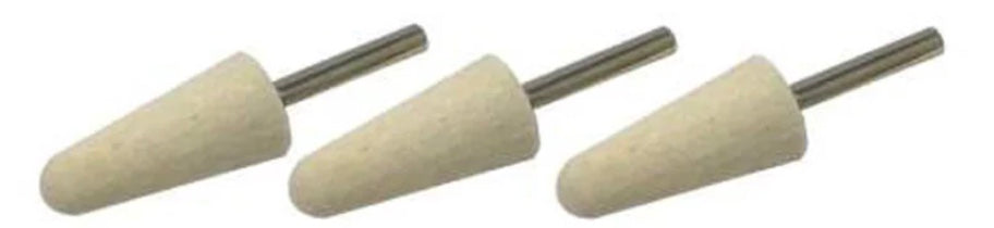 Felt Polishing Tapered Rolls (3 PACK) - 075FT
