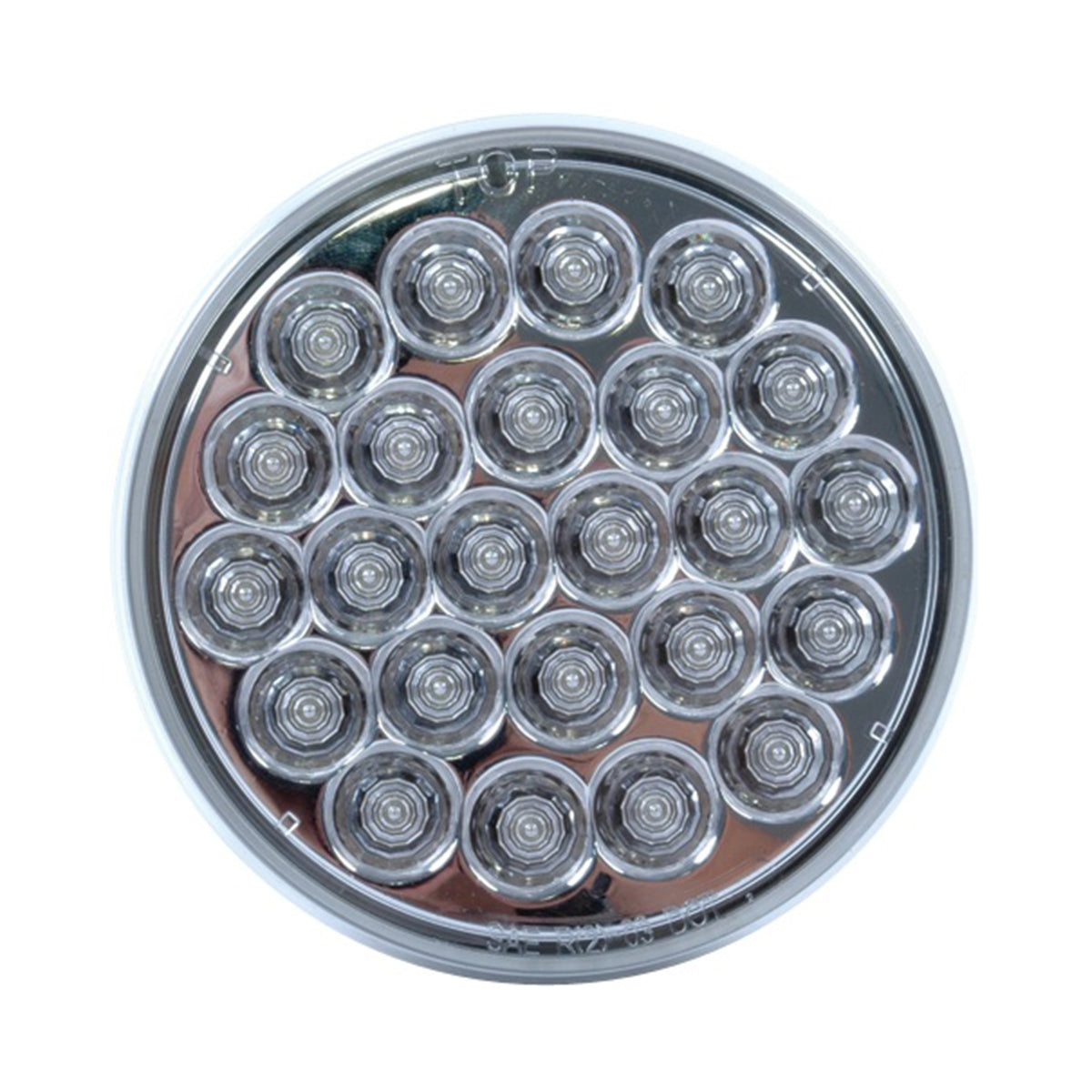 4” Round 24 Diode Clear LED Back-Up Light- MTLED4000-24C