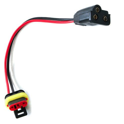 Pigtail with Straight Plug Double Contact with Weather Proof AMP Connector -  MTPT9181