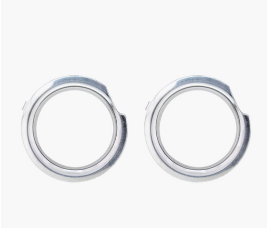 Metal washer for axle cover kits 10260–10266, designed for rear wheel installation.