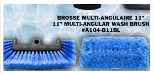 Multi-Angle Wash Brush 11''  -  A104-B11BL