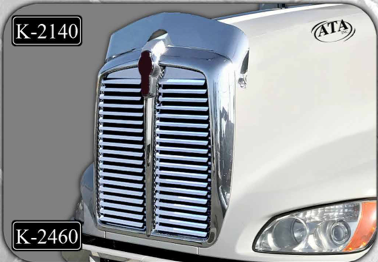 Kenworth T660 Grille With 19 Louvers  -  K-2460