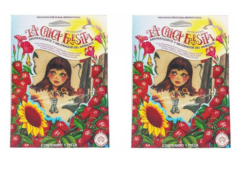 La Chica Fresita Air Freshener Strawberry  -  90500