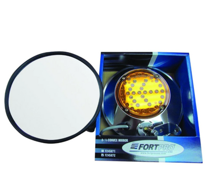 Led Convex Mirror LH 8-1/2"   -  F245672