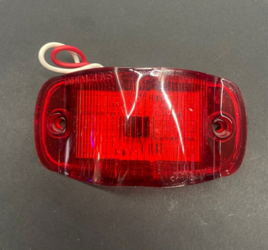 Clearance & Side Marker Fixed 14 LED Light Red 12V, W/Direct Pigtail  -  8087R