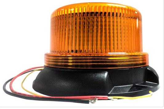 3.75” x 5” 6 Diode Amber LED Strobe Light -  MTLSL3755-6A