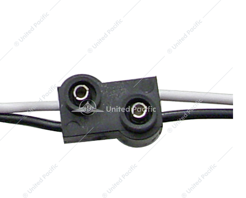 Double Male Bullet Plug Wire Harness Roll  6" Lead  -  34242