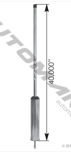 Pogo Stick Stainless Steel Finish  -  177.3001
