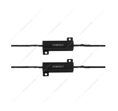 LOAD RESISTOR - 50 WATT/6 OHM - COMPETITION SERIES (PAIR)  - 34235