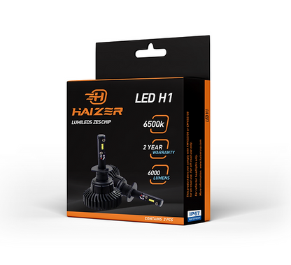 Platinum Series Headlight Bulb 6,000 Lumens  -  HZR2-LED H1