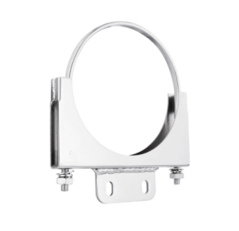 6" Peterbilt  Chrome Cab Exhaust Clamp  -  10292