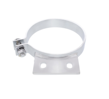 6" Peterbilt Chrome Exhaust Clamp  -  10295