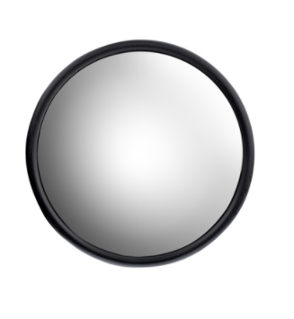 Stainless Steel Convex Mirror with Offset Mounting Stud 8 1/2  -  60035