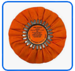 Orange Ruffy  Clear Dip 8'' AWO58-8CD