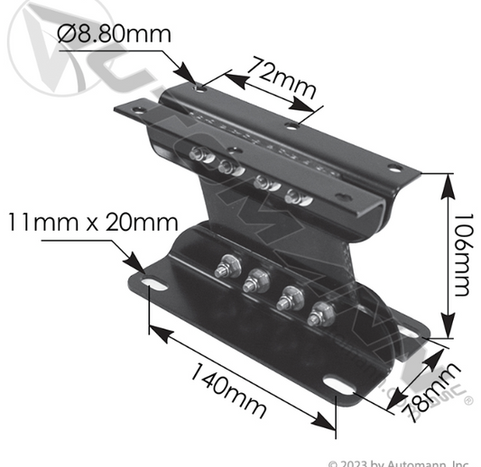 Exhaust Bracket Kit Kenworth - M592236