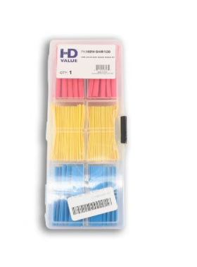 HDValue Colored Heat Shrink Tubing Kit - HDV -SHR120