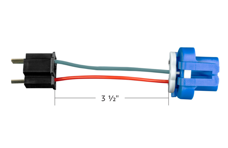 9007 to H4651  2-Pin Bulb Conversion Adapter Plug - 34208