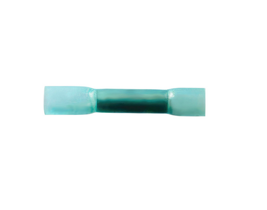 16-14 AWG CS HEAT SHRINK BUTT CONNECTOR - BLUE, 25 PCS - 98183