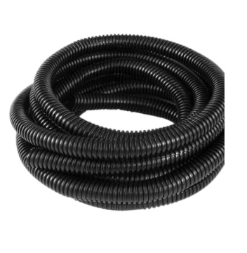 1/4" I.D. BLACK FLEX-GUARD CONVOLUTED SPLIT SEAM TUBING - 98028