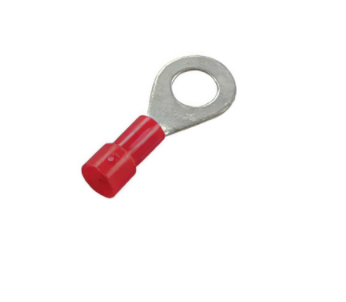 22-18 AWG #10 STUD VINYL RING TERMINAL, 19 PCS - 98040