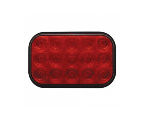 S/T/T Light LED 3-1/2in X 5-1/4in Red - 571.LD45R15