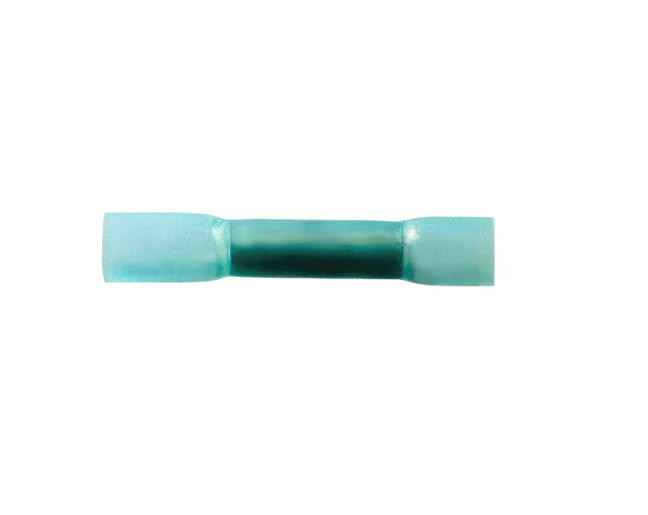 16-14 AWG CS HEAT SHRINK BUTT CONNECTOR - BLUE, 5 PCS- 98162