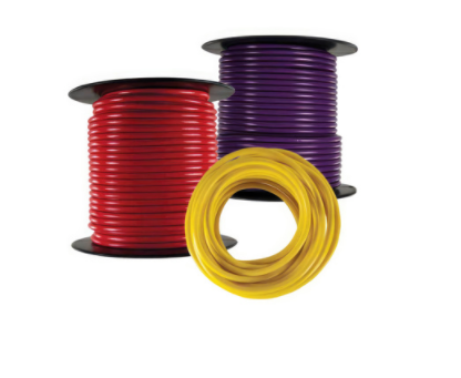 PRIMARY WIRE - RATED 80 C 10 AWG, BLACK 8 FT - 98434