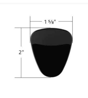 Plastic Cover for 9/10/13/15/18 Speed Gearshift Knob Black - 71015