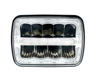 ULTRALIT - 9 HIGH POWER LED 5" X 7`" RECTANGULAR LIGHT WITH WHITE POSITION LIGHT BAR Item No.34122