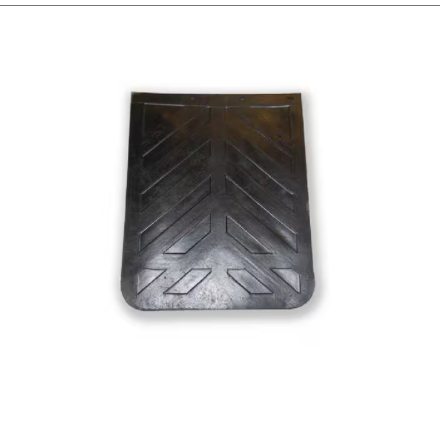 Globetech Manufacturing 24” x 36” Chevron Mud Flap - Black  2470-GT2436C