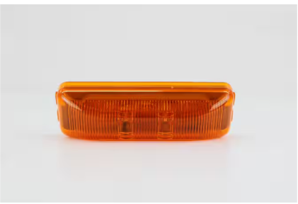 OTR 3.75" Rectangular Thin Line 2-LED Marker / Clearance Light - Amber-  PTL1912A