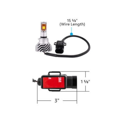 HIGH POWER LED 9005/HB3 HEADLAMP BULB Item No.36888