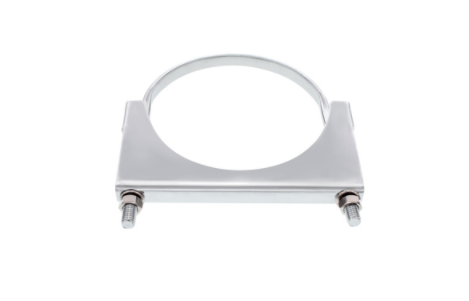 5" Chrome U Bolt Exhaust Clamp  -  10290