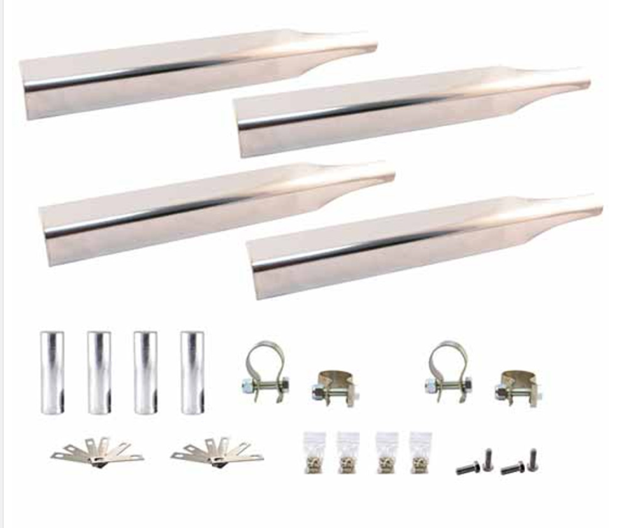 Fenders - Mounting Kit - Single - Stainless Steel - Heavy Duty Arm - TFEN-SKITHD