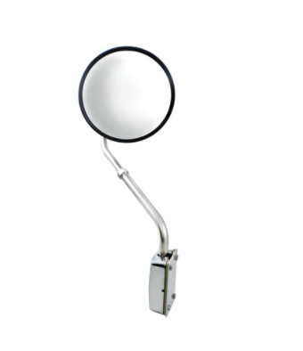 Stainless Hood Mount Mirror  -  60037